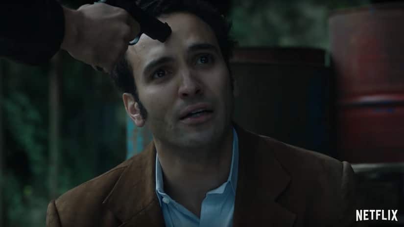 Still from The Angel. Image via Netflix